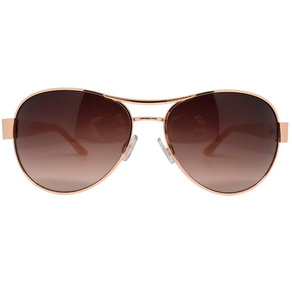 Juicy Couture WJC61SG28S Gold/Peach Aviator Sunglasses - LENSES FAIR/FRAMES GOOD - Picture 1 of 12
